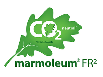 Marmoleum FR2 CO2 neutrální od vzniku po expedici