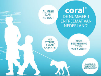 Coral 5 jaar garantie