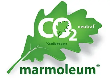 CO2 neutral linoleum